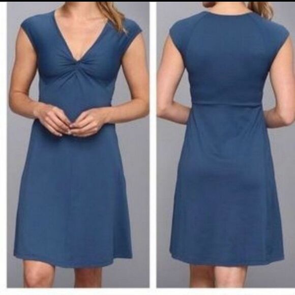 Patagonia Bandha Seabrook Twist Front Stretch  Dress Size Small - Picture 1 of 9